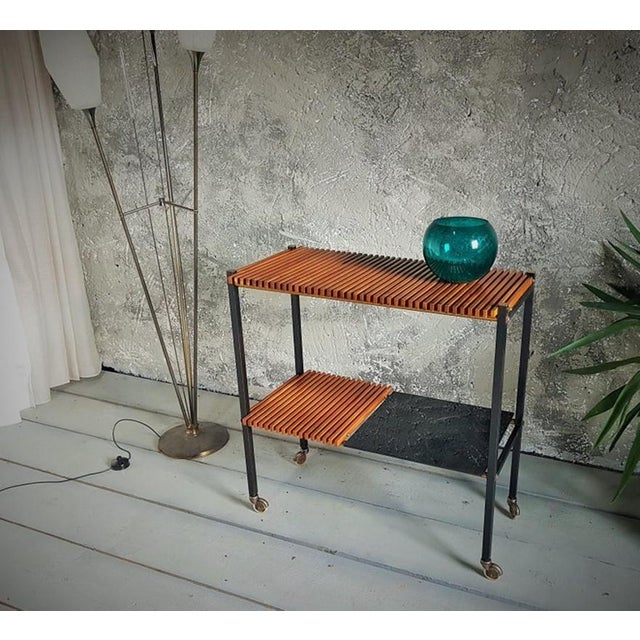 1960s Danish Teak Bar Wagon, 1950s For Sale - Image 5 of 18