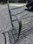 Large Custom Hand Wrought Iron Lutyens Garden Bench For Sale - Image 10 of 10