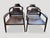 Andrianna Shamaris Midcentury Couture Chairs - Set of 4 For Sale - Image 16 of 18