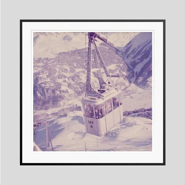 Mountain Top 1954 by Toni Frissell A cable car high in the mountains, Klosters, 1954. Antoinette Frissell Bacon (March 10,...