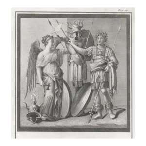 1762 Italian Mythological Antique Engraving