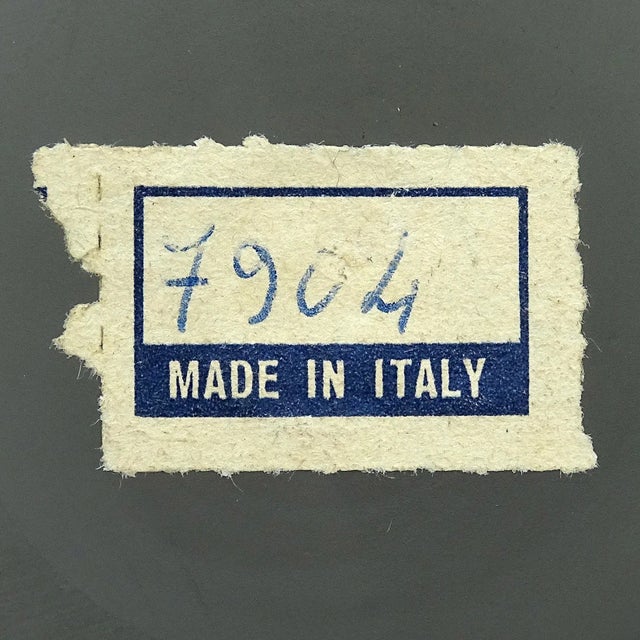 Murano Vintage Dino Martens Slate Gray Satin Surface Italian Art Glass Space Age Flower Vase, Mid-Century Era For Sale In Orlando - Image 6 of 7