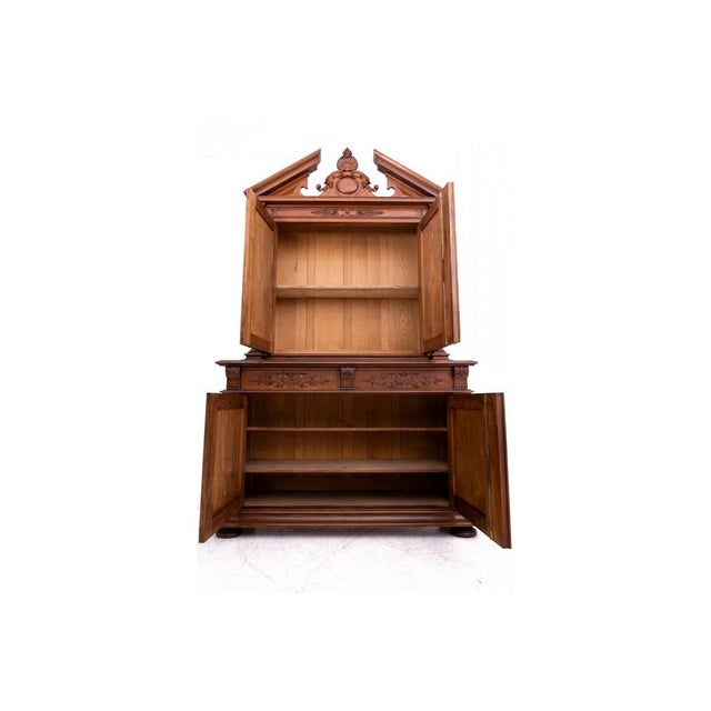 Antique French Majestic Cabinet, 1880 For Sale - Image 9 of 11