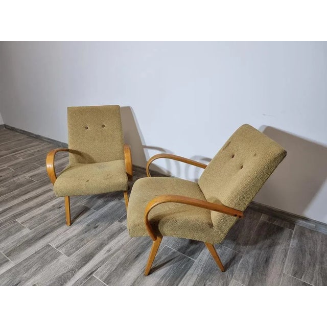 Set of Vintage Armchairs by Jaroslav Smidek For Sale - Image 6 of 16