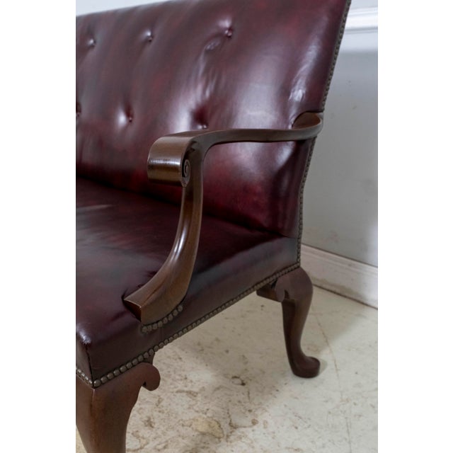 Kittinger Cw-154 George I Colonial Williamsburg Settee For Sale - Image 10 of 18