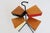A striking and highly collectible sewing box stand designed by Joost Teders for Metalux, dating from the 1950s. This...