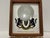Brown Tiki MCM Wood Cigar Box Onyx Reserve Groovy Martini II Art Purse Handbag Celeste Peters For Sale - Image 8 of 9
