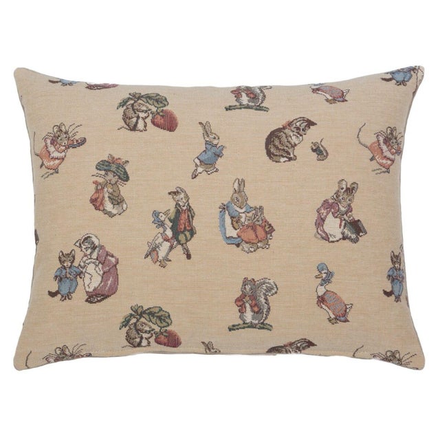 This beautiful tapestry cushion is finely woven by skilled weavers on traditional Jacquard Tapestry looms. The tapestry...