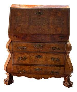 Vintage Secretaire in Wood, 1920s