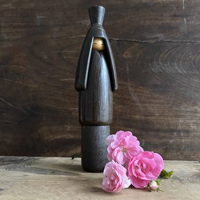 Vintage Japanese Sosaku Kokeshi by Shozan Shido For Sale - Image 6 of 13