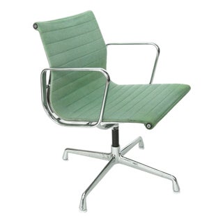 EA 108 Swivel Dining Chair with Aluminium Frame by Charles and Ray Eames for Herman Miller / Vitra, 1970s For Sale