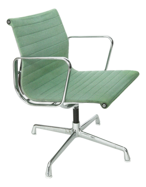 EA 108 Swivel Dining Chair with Aluminium Frame by Charles and Ray Eames for Herman Miller / Vitra, 1970s