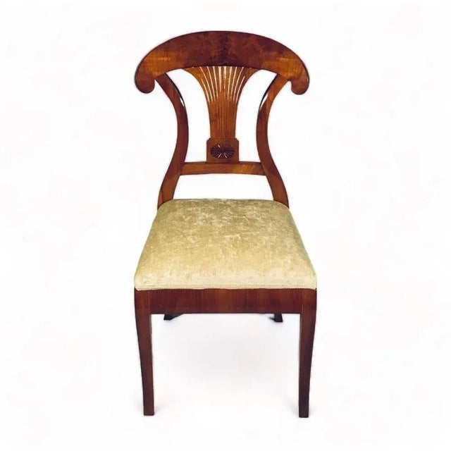 Biedermeier Chairs, 1820s, Set of 6 For Sale - Image 3 of 7