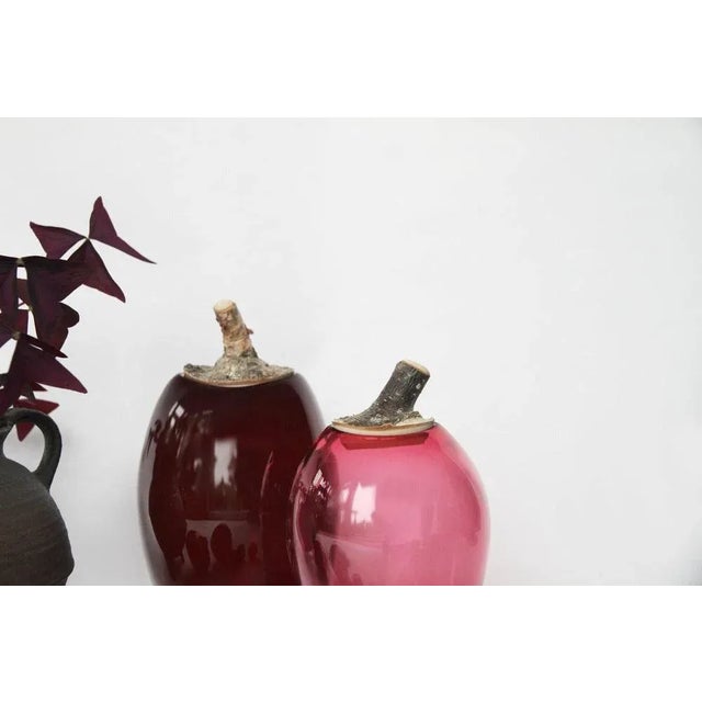 Tall Hot Pink Branch Vase by Pia Wüstenberg For Sale - Image 4 of 8