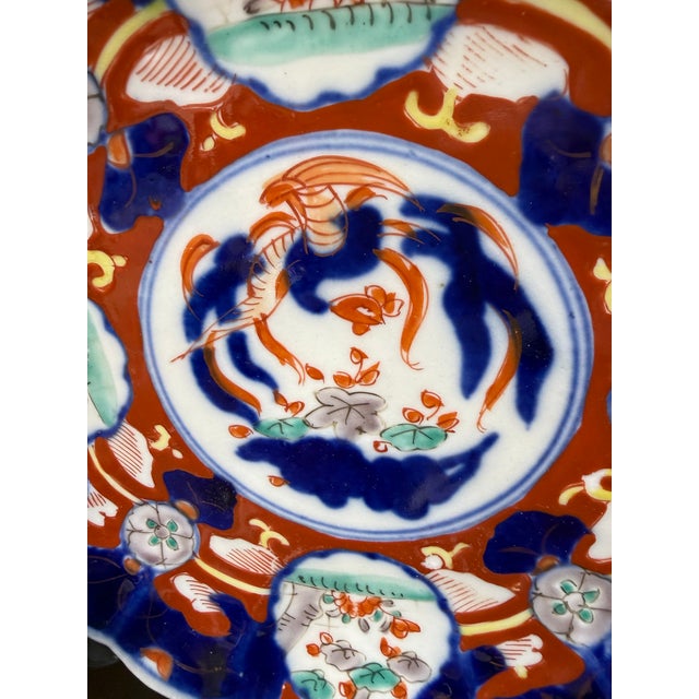 Antique Japanese Imari Plate, Late 19th Century For Sale In Orlando - Image 6 of 6