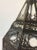 Moroccan Moorish Metal and Clear Glass Candle Lantern For Sale - Image 10 of 11