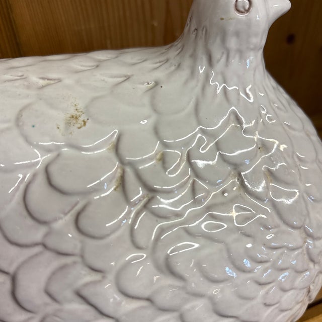 1960s Fabulous Hen-Shaped Figure. By Aldo Londi 1950 For Sale - Image 5 of 11