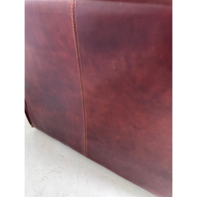 Animal Skin Vintage Leather Chairs from Roche Bobois, 1970s, Set of 2 For Sale - Image 7 of 17