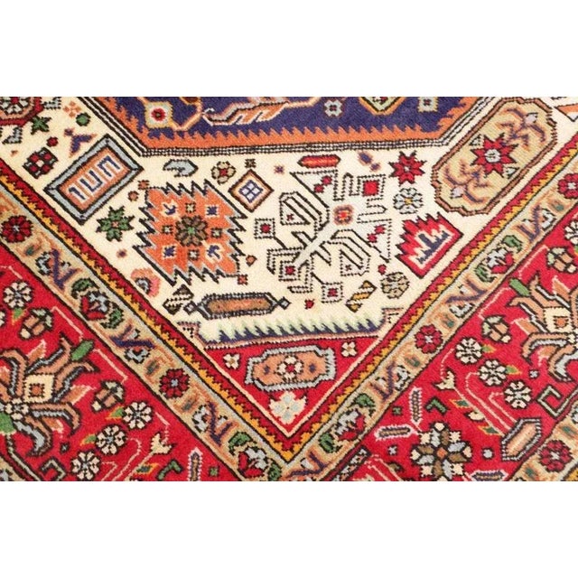 Middle Eastern Hand-Knotted Tabriz Rug For Sale - Image 6 of 11