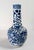 Chinese 19th Century Chinese Blue and White Bottle Vase With Peony and Dragon, Repaired For Sale - Image 3 of 13