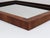 Antique Biedermeier Square Walnut Wall Mirror, Vienna, 1850s For Sale - Image 16 of 18