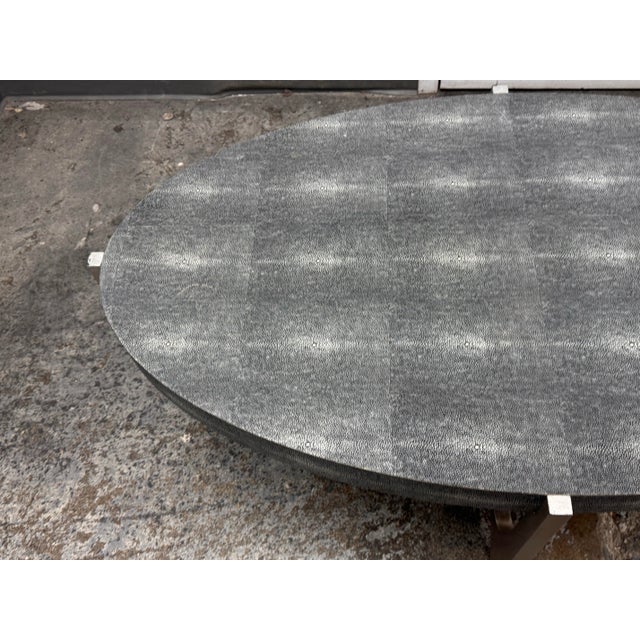 Animal Skin Made Goods Dexter Coffee Table For Sale - Image 7 of 12