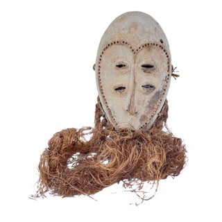 Early 20th Century Lega Double Eyed Mask For Sale