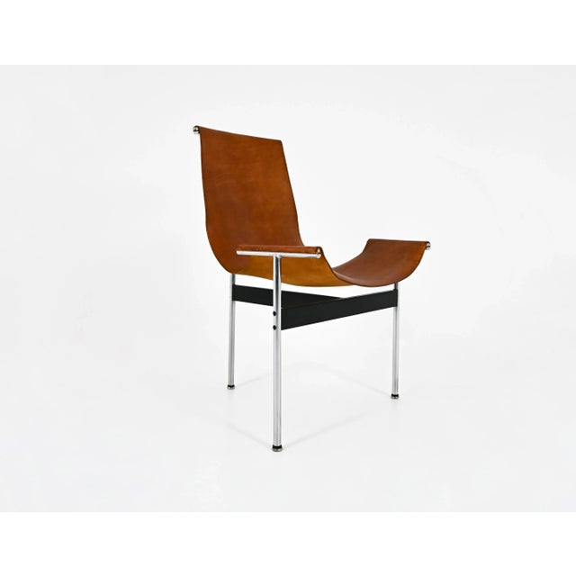 Model 3LC T Chairs by William Katavolos for Laverne International, 1952, Set of 6 For Sale - Image 11 of 15