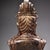 Vintage Chinese Gilded Bronze Guanyin Bodhisattva Bust, Partial Figure Sculpture For Sale In Los Angeles - Image 6 of 10