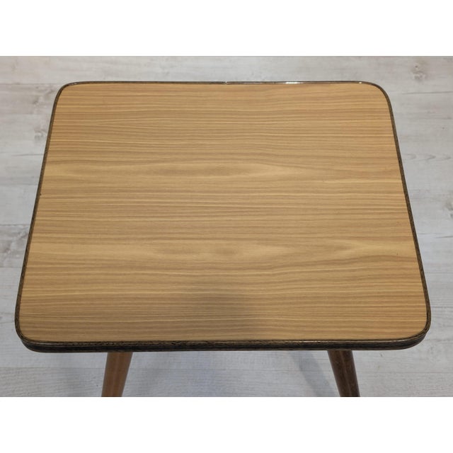 Vintage Patyczak Table in Wood, 1975 For Sale - Image 10 of 11