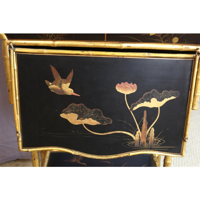 Napoleon III Giltwood Side Table For Sale - Image 5 of 14