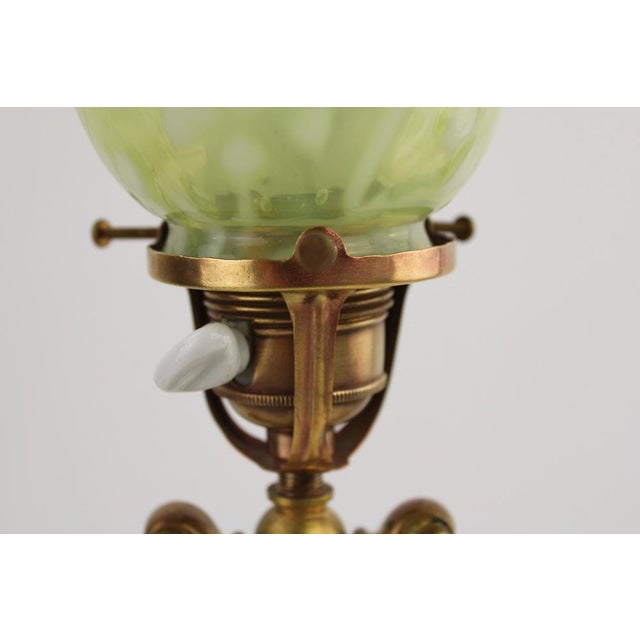 Viennese Art Nouveau Table Lamp, 1900s For Sale - Image 12 of 16