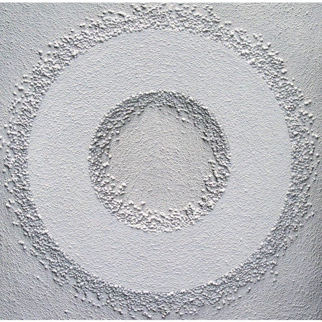 Pebbles, sand and pigment on panel Each panel 31.5" sq Artist Statement My artistic practise has been profoundly...