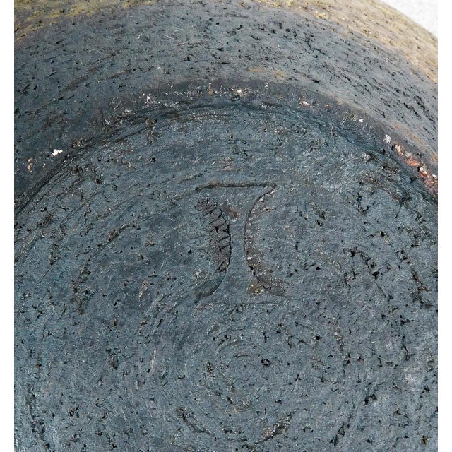 Ceramic Italian Glazed Ceramic Bowl For Sale - Image 7 of 8