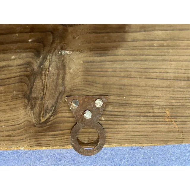 Wood Italian Angel Wall Plaque – Cherub in Plaster and Wood For Sale - Image 7 of 8