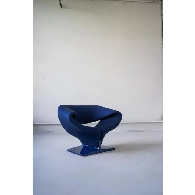 Blue Ribbon Armchair by Pierre Paulin for Artifort, 1966 For Sale - Image 4 of 11