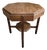 Antique Art Deco Amsterdam School Oak Side Table, 1935 For Sale