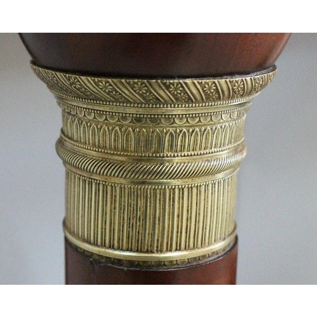 Empire Mahogany Console Table For Sale - Image 13 of 18