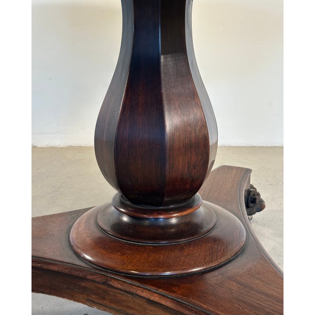 Round Wooden Sail Table, Italy, 1890s For Sale - Image 15 of 18