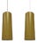 Mid-Century Pendants from Napako, Former Czechoslovakia, 1970s, Set of 2 For Sale