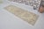 1960s Vintage Hand-Knotted Turkish Runner, Detailed Cream and Yellow Anatolian Rug For Sale - Image 5 of 10