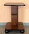 Art Deco Italian Art Deco Burl Walnut Coffee Side Table With Ebonized Legs For Sale - Image 3 of 8