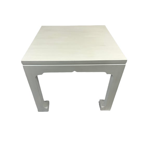 Traditional Redford House Morris Side Table - White For Sale - Image 3 of 4
