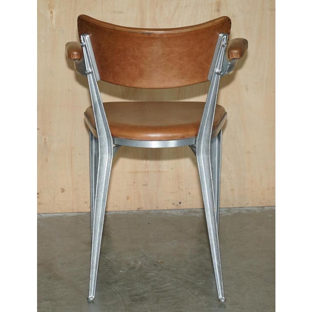 BA3 Chairs in Brown Leather by Ernest Race, 1950s, Set of 2 For Sale - Image 11 of 18