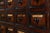 Wood 20th Century Apothecary Chest of Drawers in Oak Wood, 1920s For Sale - Image 7 of 11