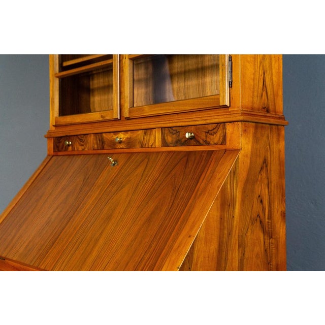 Vintage Secretary Display Cabinet For Sale - Image 13 of 18