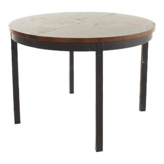 Founders Mid Century Rosewood Expanding Dining Table With 2 Leaves For Sale