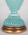 Aqua Blue Murano Glass Lamp by Archimede Seguso for Marbro, Italy 1950s For Sale - Image 12 of 13