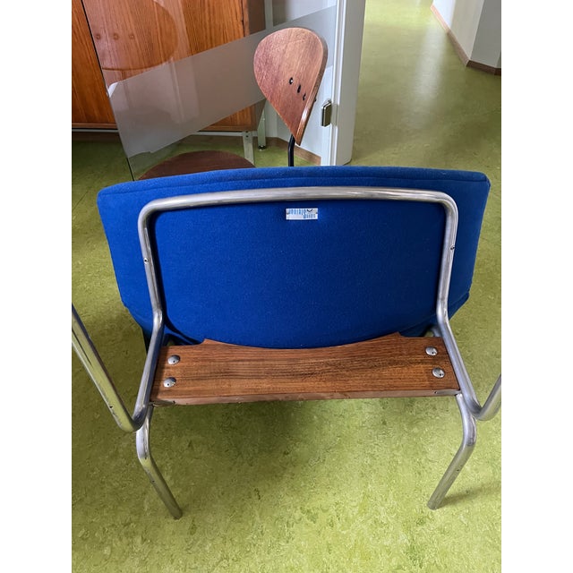 Steiner Ottoman SF103 by Michel Mortier for Steiner, France, 1960 For Sale - Image 4 of 6