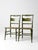 Farmhouse Vintage Tell City Green Stenciled Chairs For Sale - Image 3 of 18
